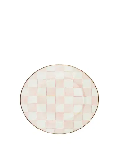 MacKenzie-Childs Rosy Check Enamel Dinner Plate | Thumbnail 1 MacKenzie-Childs Rosy Check Enamel Dinner Plate | Thumbnail 1