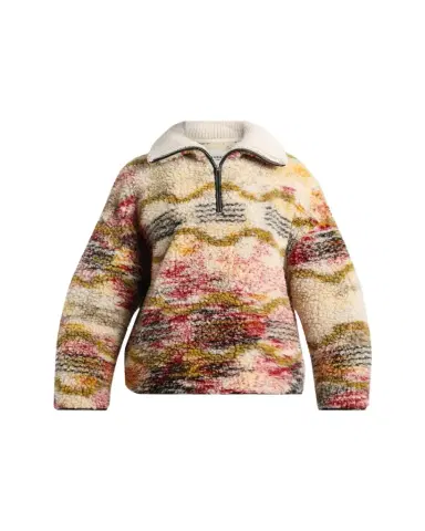 Etoile Isabel Marant Marner Cloud-Print Oversized Fleece Jacket | Thumbnail 1