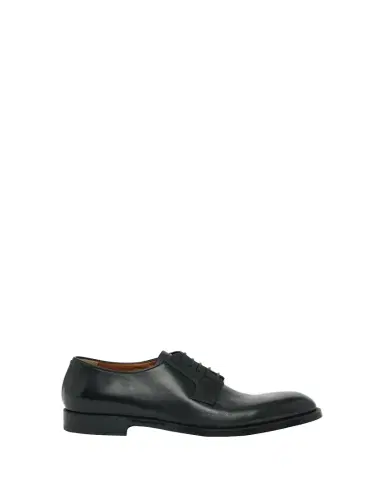 Zegna Men's Leather Lace-Up Derby Loafers | Thumbnail 1 Zegna Men's Leather Lace-Up Derby Loafers | Thumbnail 1