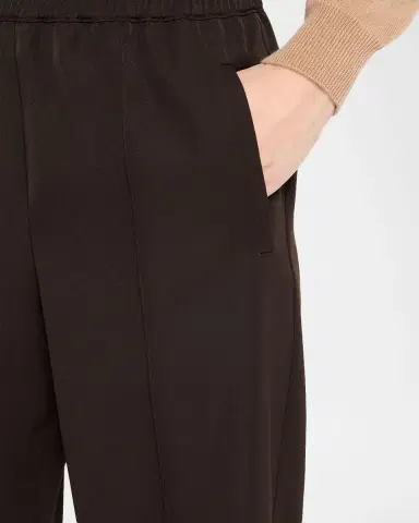 Dolce & Gabbana Straight-Leg Gabardine Pull-On Pants | Thumbnail 5