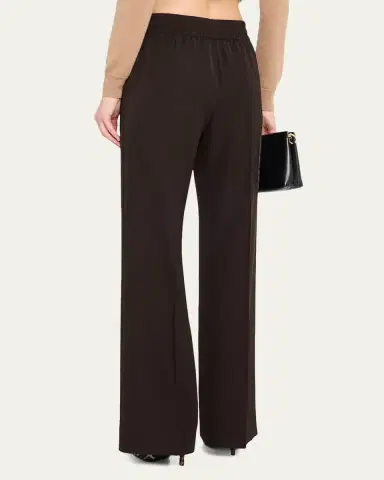 Dolce & Gabbana Straight-Leg Gabardine Pull-On Pants | Thumbnail 8