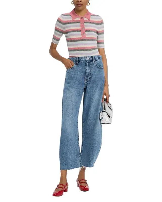 FRAME The Bubble Crop Jeans