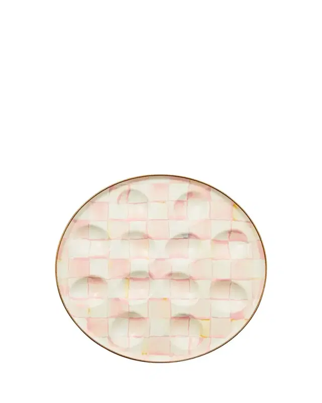 Rosy Check Egg Plate