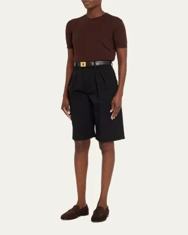 Saint Laurent Le Suede YSL Penny Loafers | Thumbnail 3