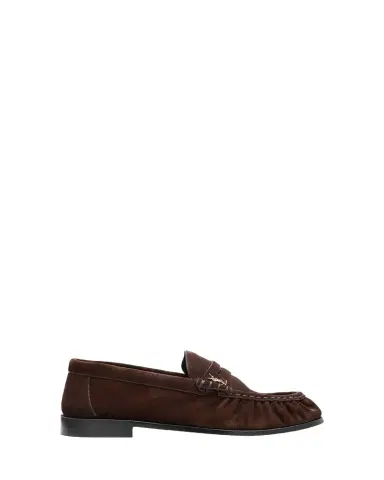 Saint Laurent Le Suede YSL Penny Loafers | Thumbnail 1
