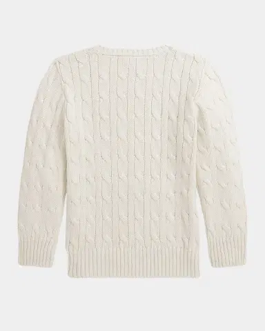 Polo Ralph Lauren Boy 's Combed Cotton Cable-Knit Sweater | Thumbnail 2 Polo Ralph Lauren Boy 's Combed Cotton Cable-Knit Sweater | Thumbnail 2