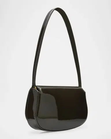 Saint Laurent Mini YSL Flap Shoulder Bag in Patent Leather | Thumbnail 2
