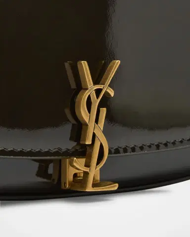 Saint Laurent Mini YSL Flap Shoulder Bag in Patent Leather | Thumbnail 5