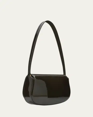 Saint Laurent Mini YSL Flap Shoulder Bag in Patent Leather | Thumbnail 8