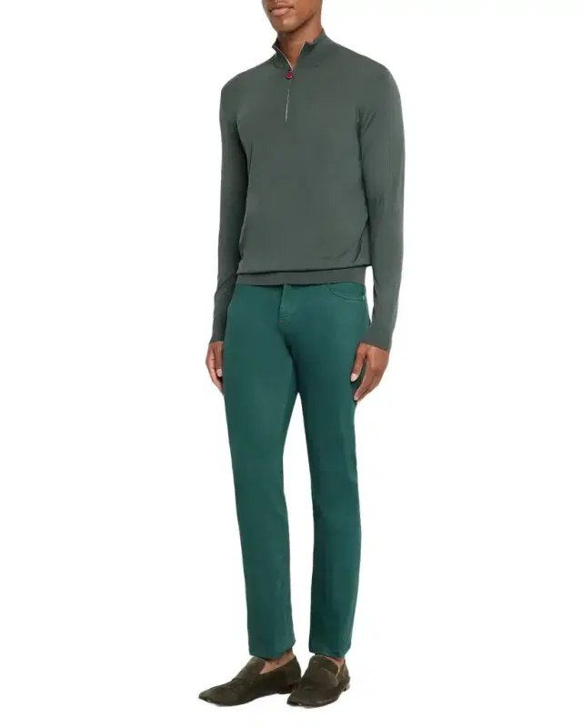 Men's Kurabo Straight-Leg Stretch Five-Pocket Pants