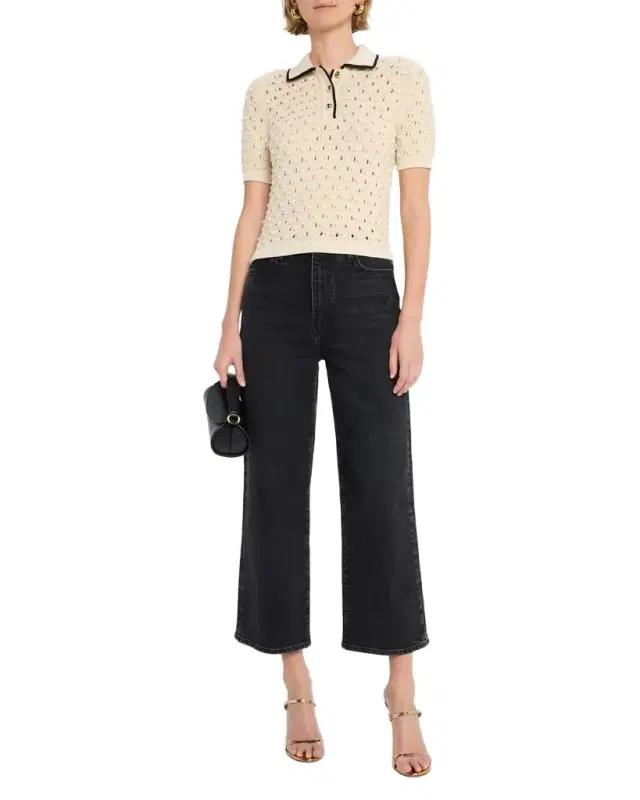 The Wide Crop Jeans