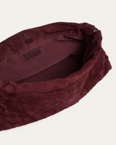 Bottega Veneta Giorno Suede Drawstring Shoulder Bag | Thumbnail 4 Bottega Veneta Giorno Suede Drawstring Shoulder Bag | Thumbnail 4