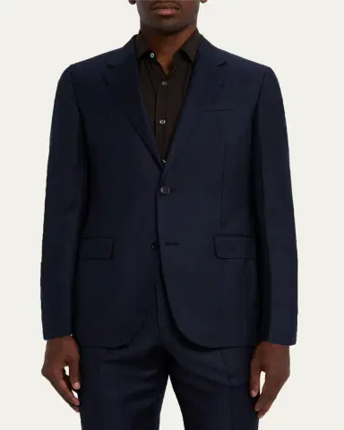 Zegna Men's Trofeo Wool Tonal Stripe Two-Piece Suit | Thumbnail 4 Zegna Men's Trofeo Wool Tonal Stripe Two-Piece Suit | Thumbnail 4