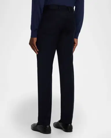Zegna Men's Wool Straight Fit Five-Pocket Pants | Thumbnail 2