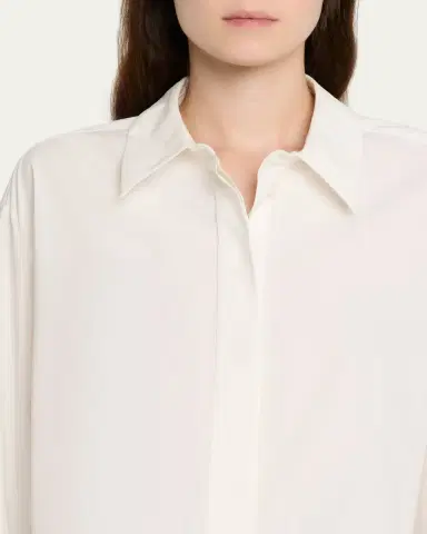 A.L.C. Maude Cropped Button-Front Top | Thumbnail 5