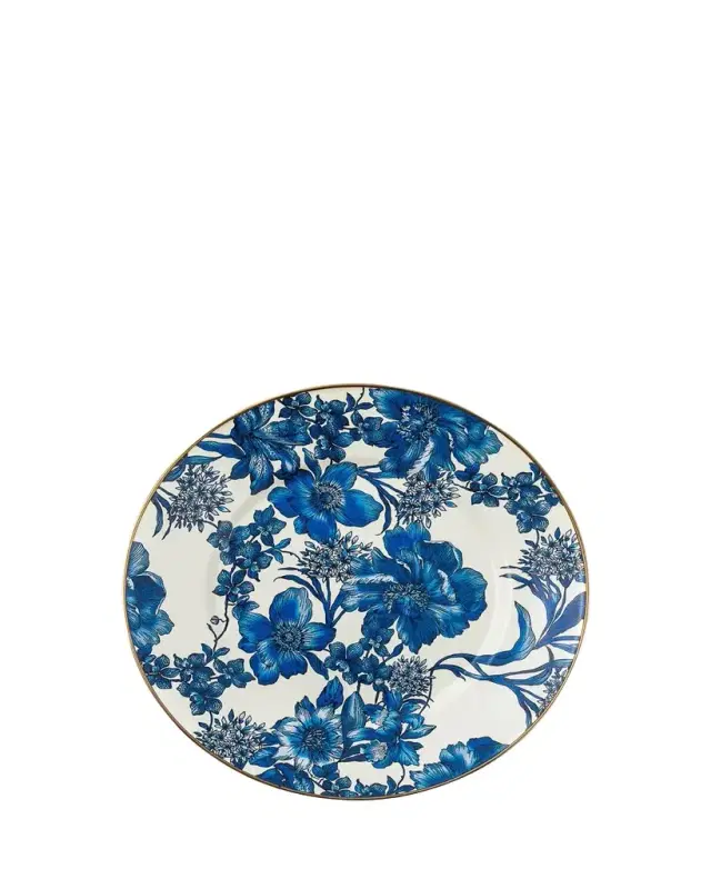 MacKenzie-Childs Royal English Garden Dinner Plate