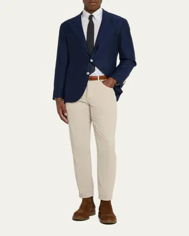 Brunello Cucinelli Men's Cashmere Single-Breasted Sport Coat | Thumbnail 2