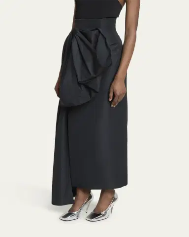Givenchy High-Waist Bow Maxi Skirt | Thumbnail 4 Givenchy High-Waist Bow Maxi Skirt | Thumbnail 4