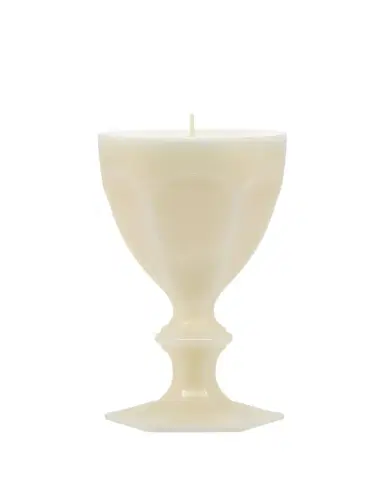 Baccarat Harcourt Goblet Candle, Ivory | Thumbnail 1
