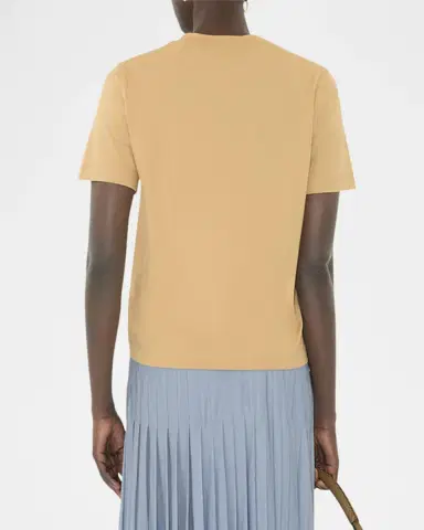 Burberry EKD Embroidered Short-Sleeve T-Shirt | Thumbnail 2