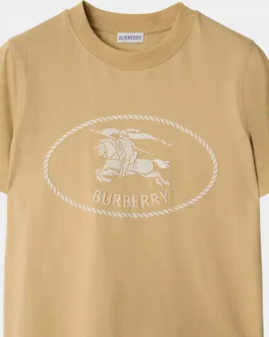 Burberry EKD Embroidered Short-Sleeve T-Shirt | Thumbnail 4