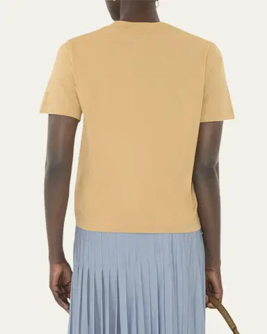 Burberry EKD Embroidered Short-Sleeve T-Shirt | Thumbnail 7