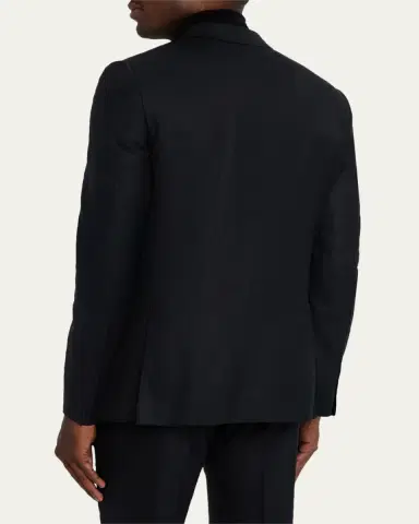 ZEGNA Men's Centoventimila Wool Tonal Stripe Suit | Thumbnail 13 ZEGNA Men's Centoventimila Wool Tonal Stripe Suit | Thumbnail 13