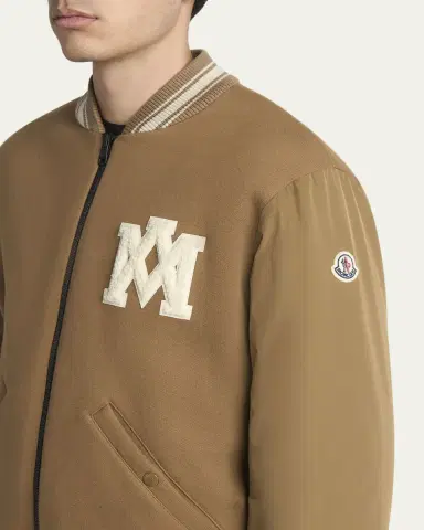 Moncler Men's Vennes Padded Bomber Jacket | Thumbnail 5 Moncler Men's Vennes Padded Bomber Jacket | Thumbnail 5