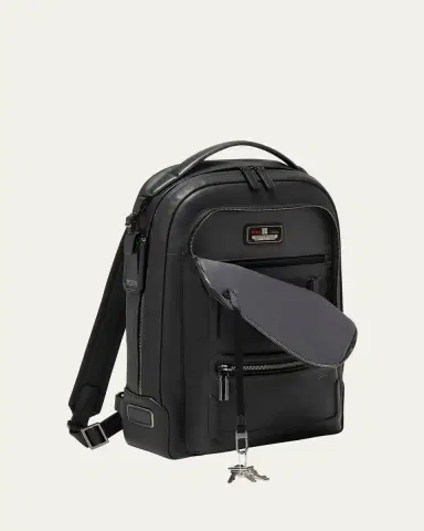 TUMI Harrison Bradner Leather Backpack | Thumbnail 5 TUMI Harrison Bradner Leather Backpack | Thumbnail 5