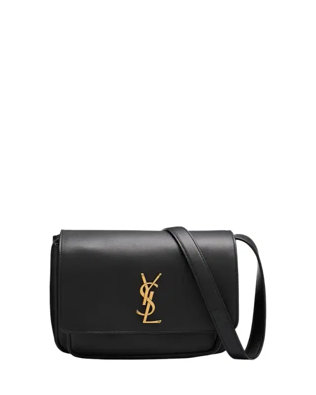 Saint Laurent Niki YSL Flap Crossbody Bag in Calfskin