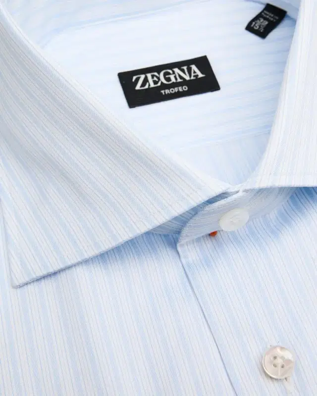 Men's Trofeo Cotton Multi-Stripe Dress Shirt