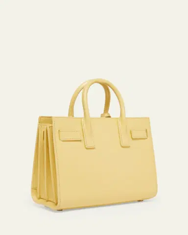 Saint Laurent Sac De Jour Nano Top-Handle Bag in Smooth Leather | Thumbnail 6