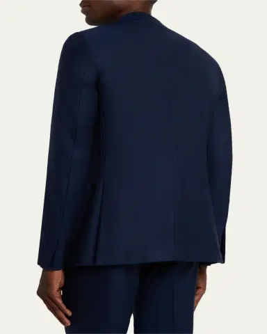 Zegna Men's Wool Textured Two-Piece Suit | Thumbnail 5 Zegna Men's Wool Textured Two-Piece Suit | Thumbnail 5