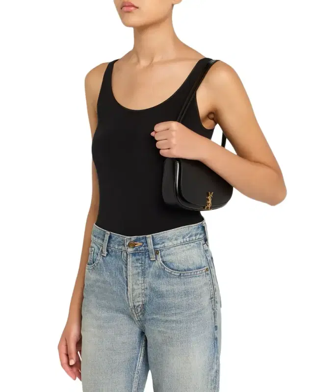 Voltaire Mini Smooth Leather Shoulder Bag