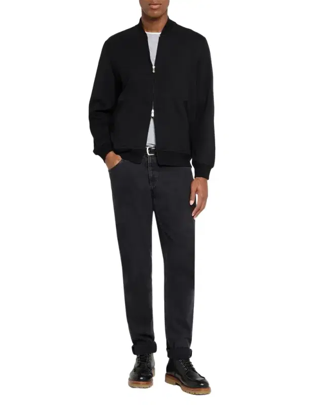Men's Travel Full-Zip Bomber Jacket