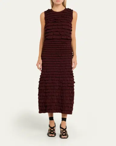 Ulla Johnson Lula Ruffle Tank Top | Thumbnail 2