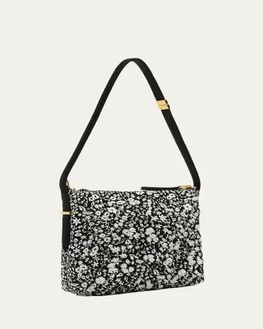 Toteme Bevel Beaded Floral Shoulder Bag | Thumbnail 3 Toteme Bevel Beaded Floral Shoulder Bag | Thumbnail 3