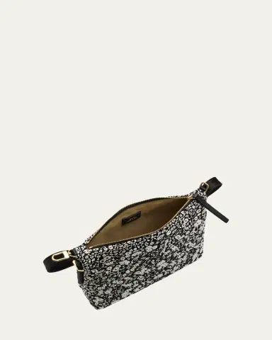 Toteme Bevel Beaded Floral Shoulder Bag | Thumbnail 4 Toteme Bevel Beaded Floral Shoulder Bag | Thumbnail 4