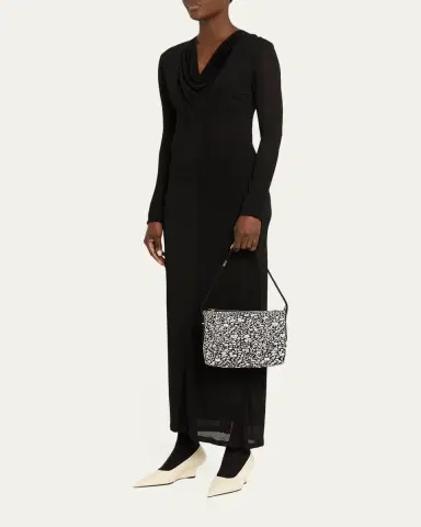 Toteme Bevel Beaded Floral Shoulder Bag | Thumbnail 5 Toteme Bevel Beaded Floral Shoulder Bag | Thumbnail 5