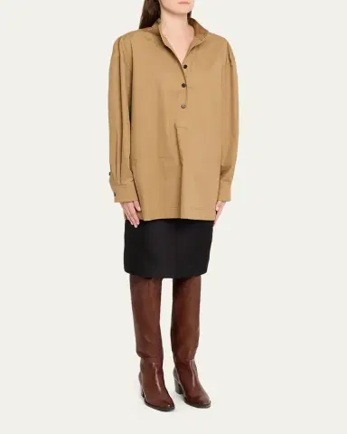 Saint Laurent Odeon Leather Over-The-Knee Boots | Thumbnail 8 Saint Laurent Odeon Leather Over-The-Knee Boots | Thumbnail 8