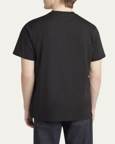 Moncler Men's Check Logo Graphic T-Shirt | Thumbnail 3