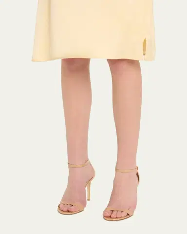 Stuart Weitzman Nudist II Patent Ankle-Strap Sandals | Thumbnail 2 Stuart Weitzman Nudist II Patent Ankle-Strap Sandals | Thumbnail 2