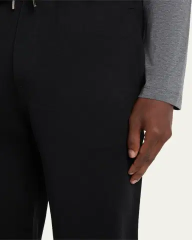 Brunello Cucinelli Men's Slim Drawstring Sweatpants | Thumbnail 5 Brunello Cucinelli Men's Slim Drawstring Sweatpants | Thumbnail 5