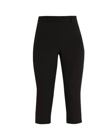 Ronny Kobo Andrew Zip-Hem Ponte Capri Pants | Thumbnail 1