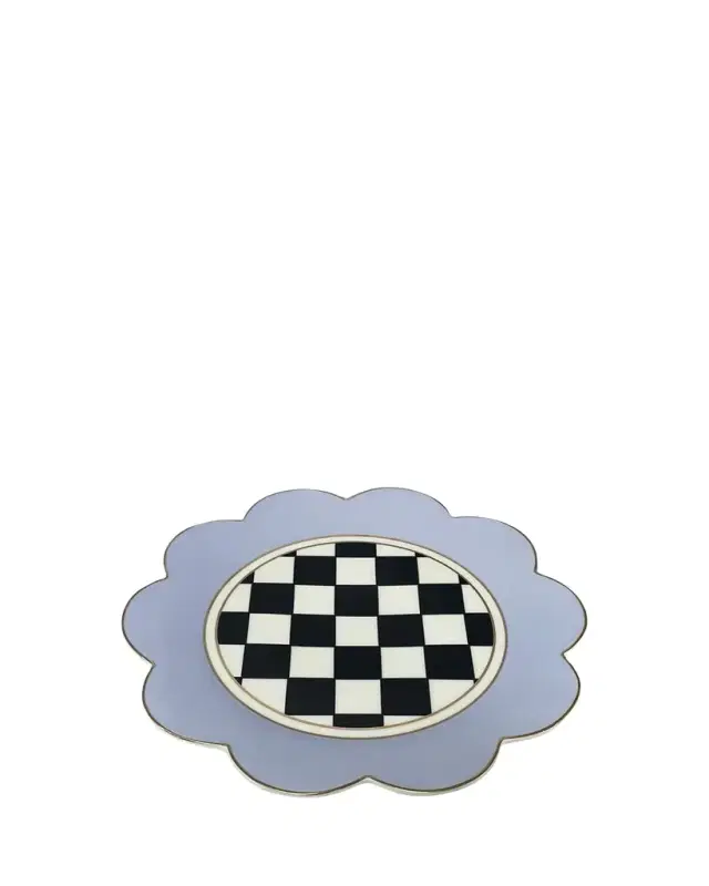Butterfly Toile Dinner Plate, Lavender