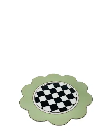MacKenzie-Childs Butterfly Toile Dinner Plate, Pistachio | Thumbnail 1
