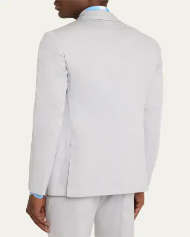 Kiton Men's Solid Cashmere Blazer | Thumbnail 3