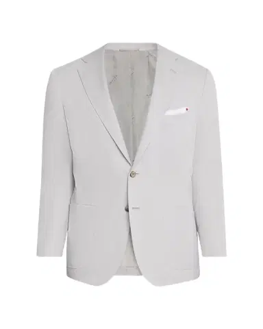 Kiton Men's Solid Cashmere Blazer | Thumbnail 1