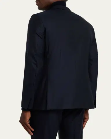 Zegna Men's Wool Tonal Stripe Two-Piece Suit | Thumbnail 12 Zegna Men's Wool Tonal Stripe Two-Piece Suit | Thumbnail 12