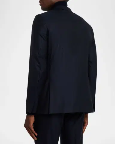 Zegna Men's Wool Tonal Stripe Two-Piece Suit | Thumbnail 4 Zegna Men's Wool Tonal Stripe Two-Piece Suit | Thumbnail 4